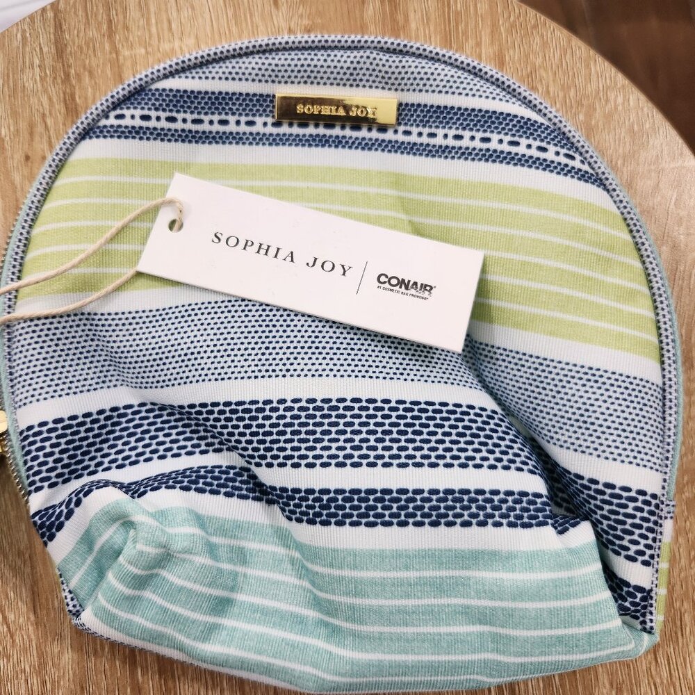 Sophia Joy Small Organizer Travel Bag for Women, Makeup Bag Cosmetic Bag